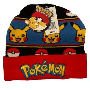 Pokemon Bioworld Unisex Beanie One Size Fits All New With Tags